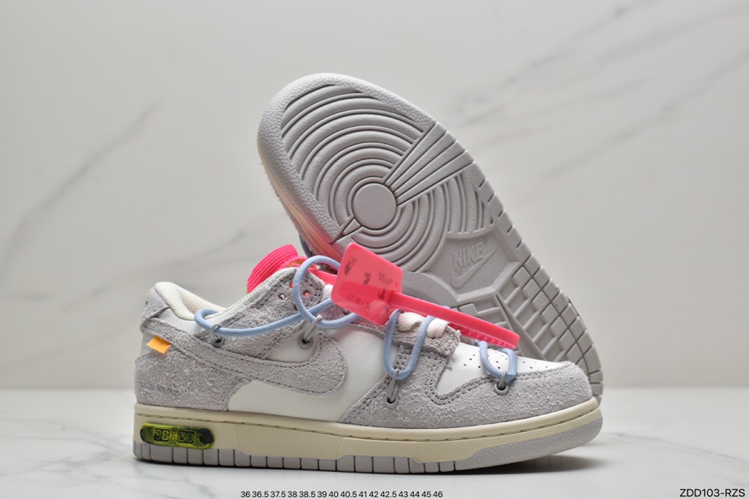 230 Off-White x NIKE Dunk Low ”THE 50” OW 重磅联名DJ0950-113