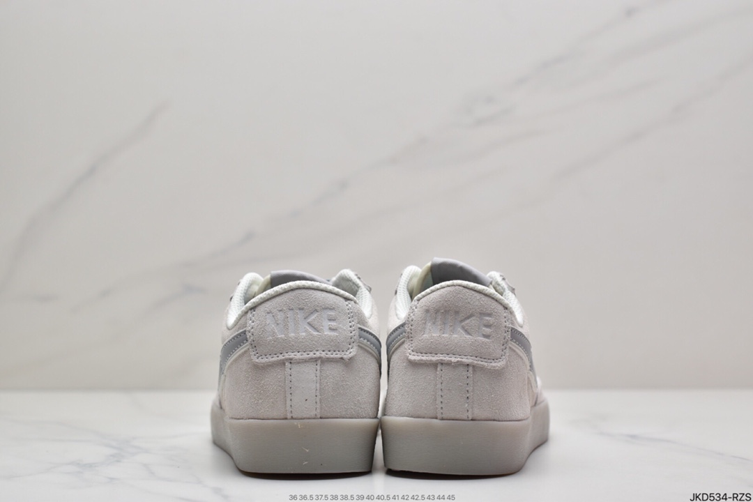 160 Nike Blazer Low x Reigning Champ 2.0灰麂皮打造 371761-900