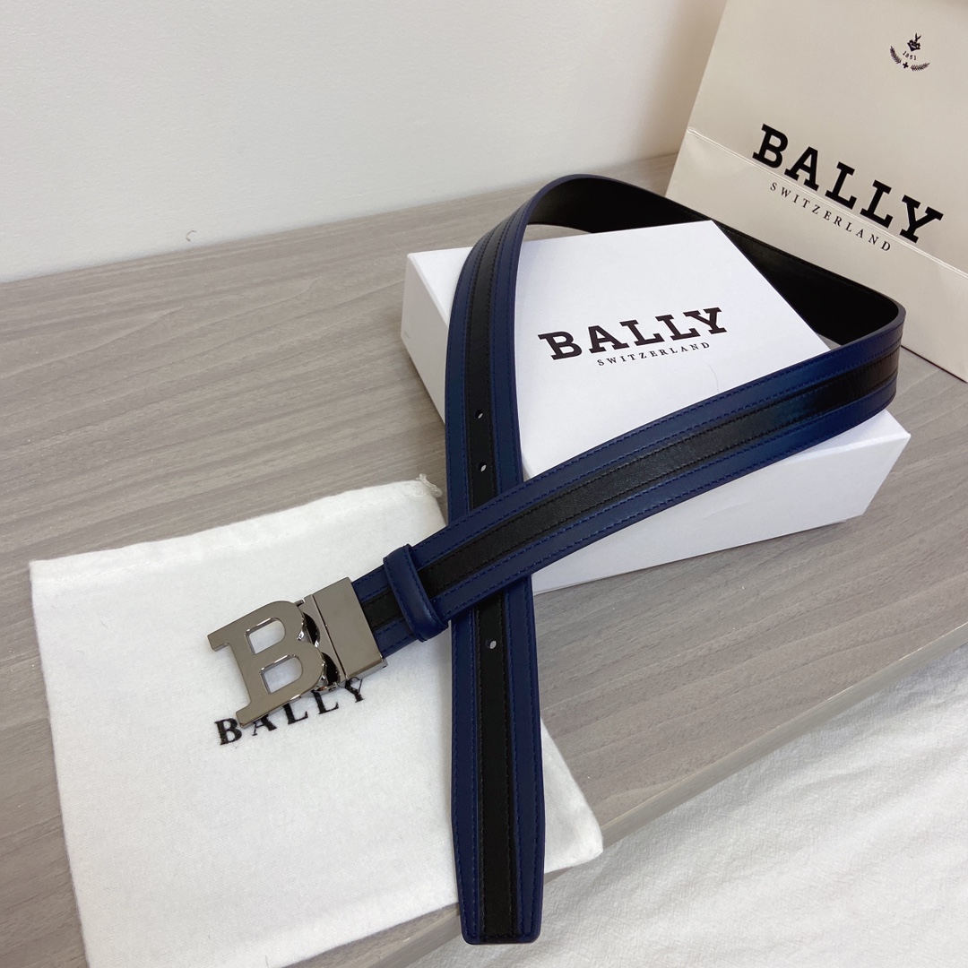 BALLY巴利专柜同步3.5cm男士