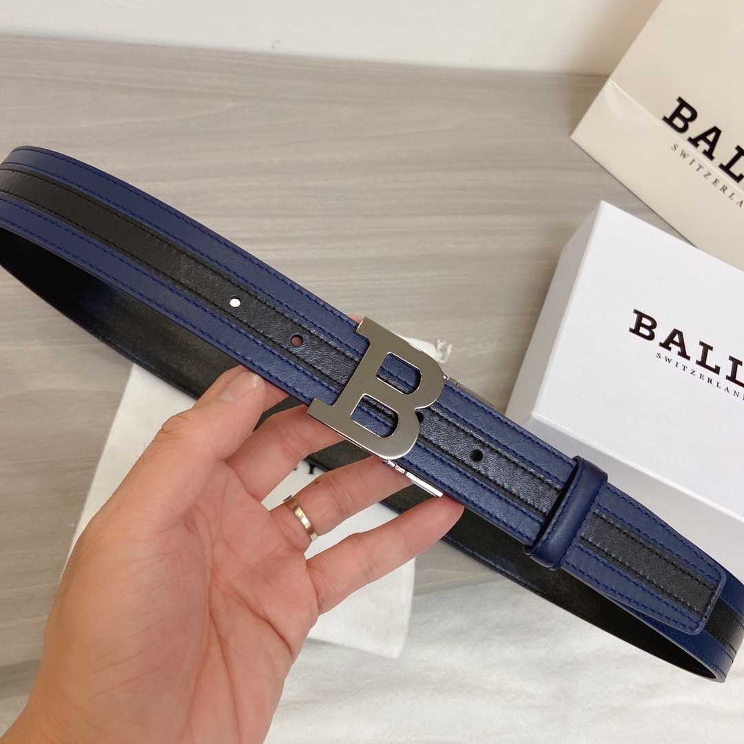 BALLY巴利专柜同步3.5cm男士