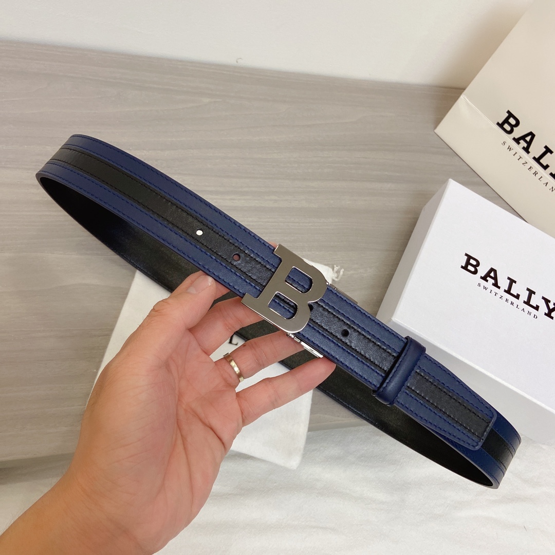 BALLY巴利专柜同步3.5cm男士