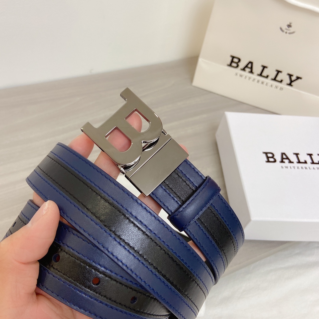 BALLY巴利专柜同步3.5cm男士