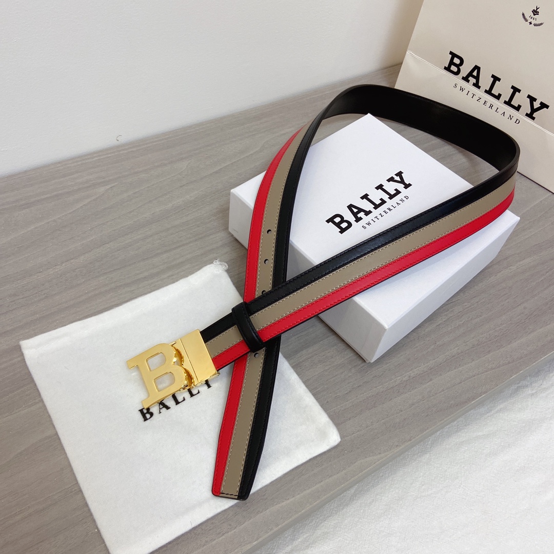 BALLY巴利专柜同步3.5cm男士