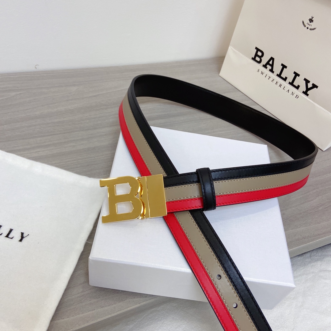 BALLY巴利专柜同步3.5cm男士