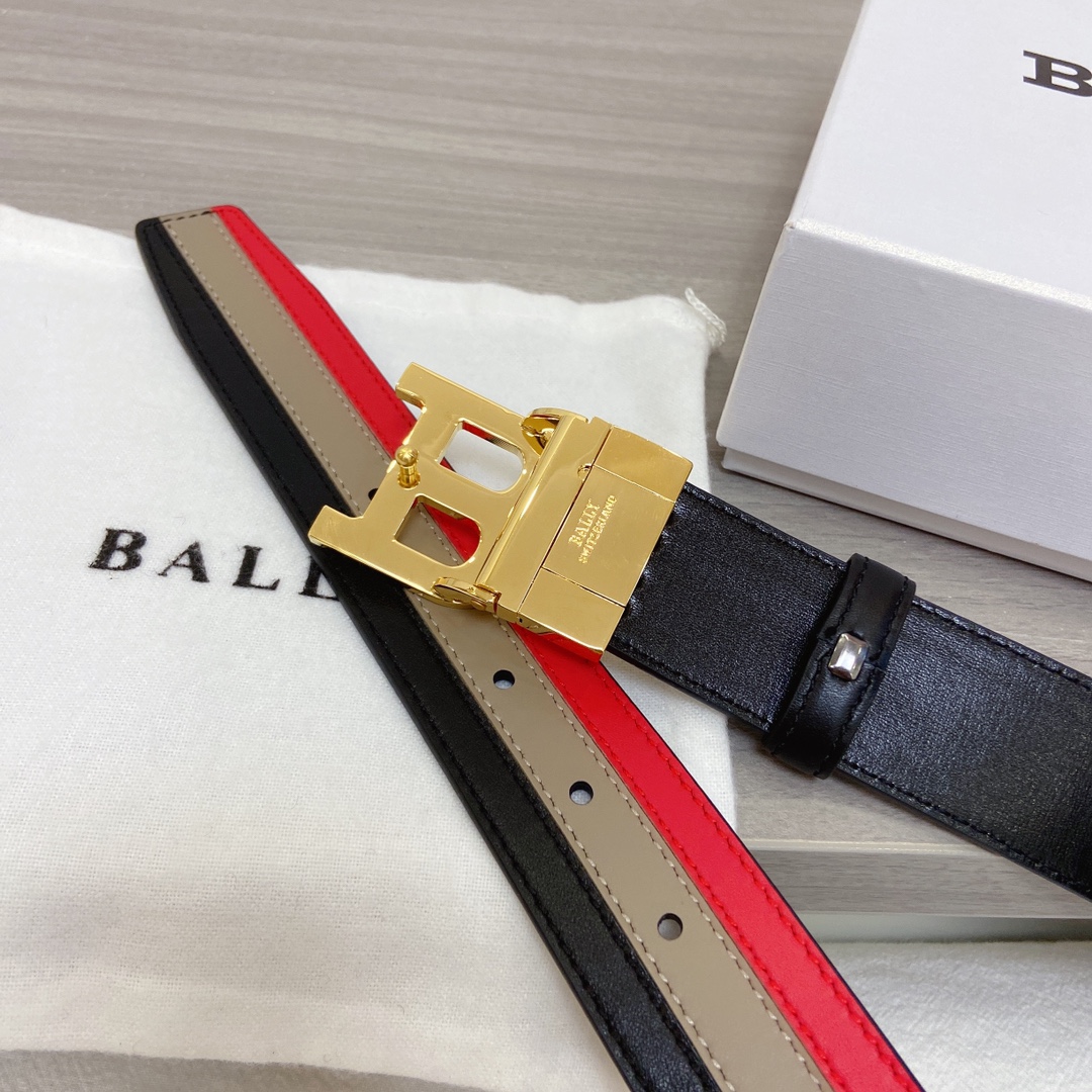 BALLY巴利专柜同步3.5cm男士