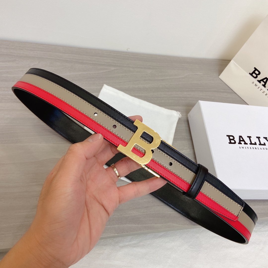 BALLY巴利专柜同步3.5cm男士