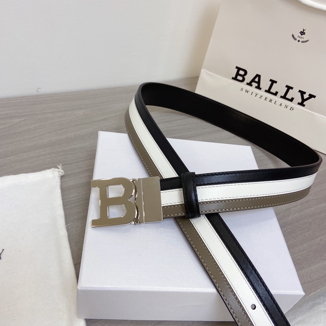BALLY巴利专柜同步3.5cm男士