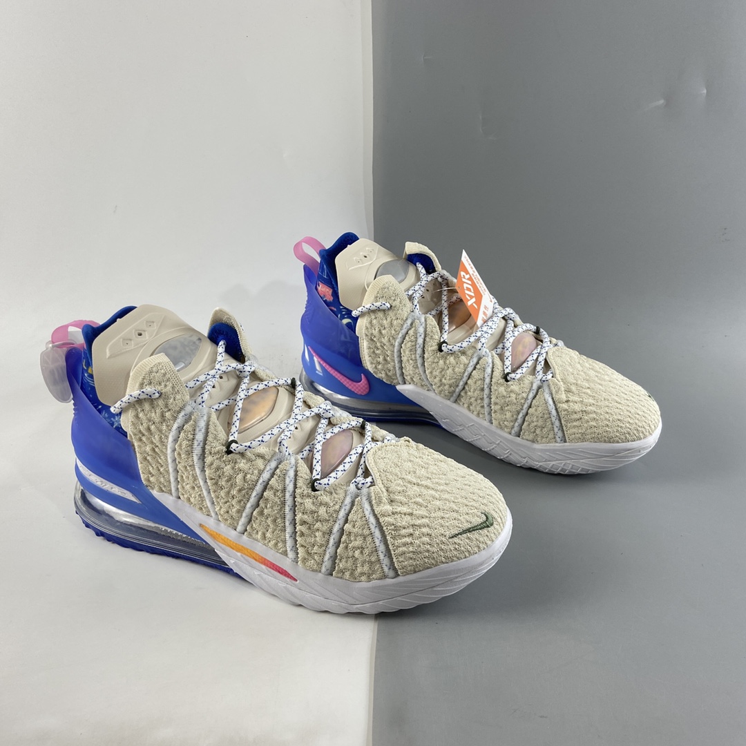 P320  灭世版 NIKE LeBron XVIII EP  ”Los Angeles” 詹姆斯18代签名鞋签名鞋 DB8148-200