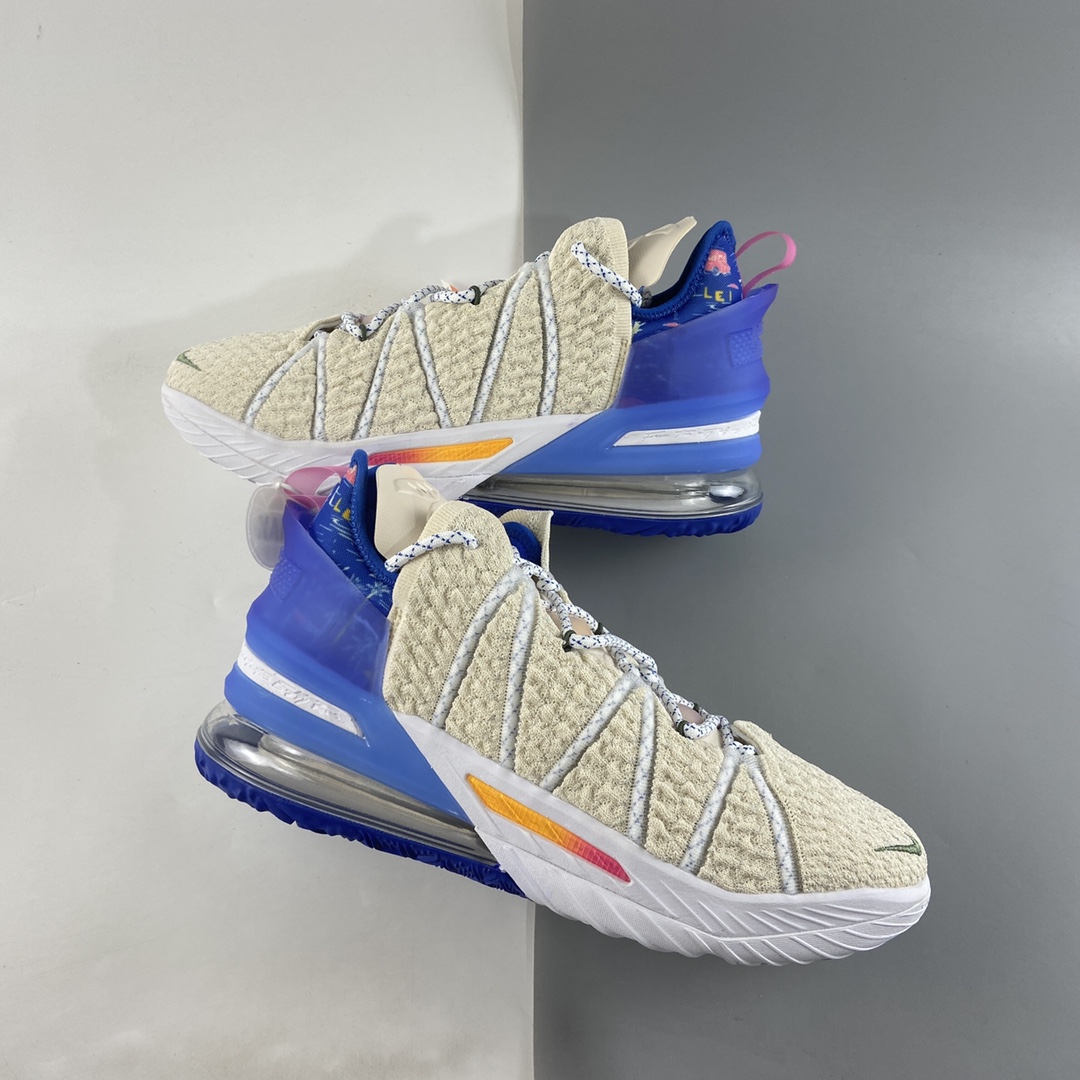 P320  灭世版 NIKE LeBron XVIII EP  ”Los Angeles” 詹姆斯18代签名鞋签名鞋 DB8148-200