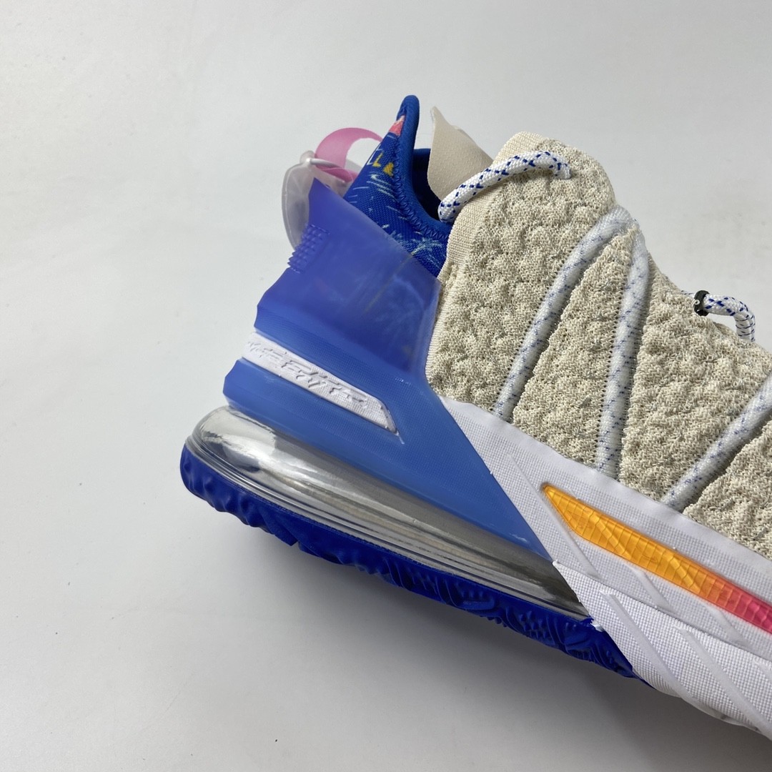P320  灭世版 NIKE LeBron XVIII EP  ”Los Angeles” 詹姆斯18代签名鞋签名鞋 DB8148-200