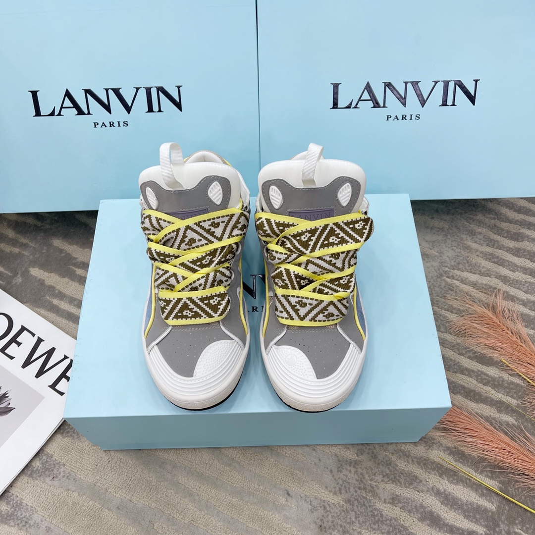 Lanvin מְזוּיָף
 נעליים סניקרס ניסקס קווייד פבריק גומא אוסף נפל/חורף רגיל