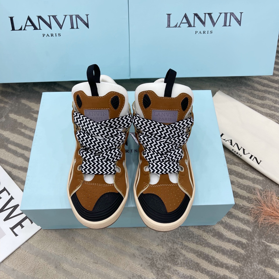 Lanvin נעליים סניקרס ניסקס קווייד פבריק גומא אוסף נפל/חורף רגיל