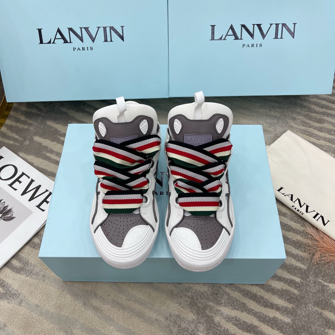 Lanvin נעליים סניקרס ניסקס קווייד פבריק גומא אוסף נפל/חורף רגיל