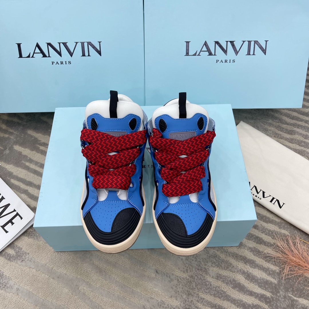 Lanvin נעליים סניקרס ניסקס קווייד פבריק גומא אוסף נפל/חורף רגיל