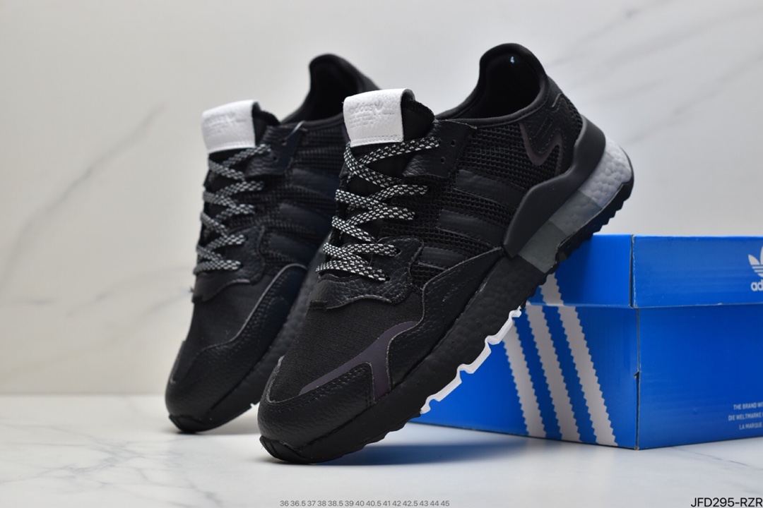170 耐克 Nite Jogger Boost 夜行者爆米花大底复古跑鞋 GZ3045