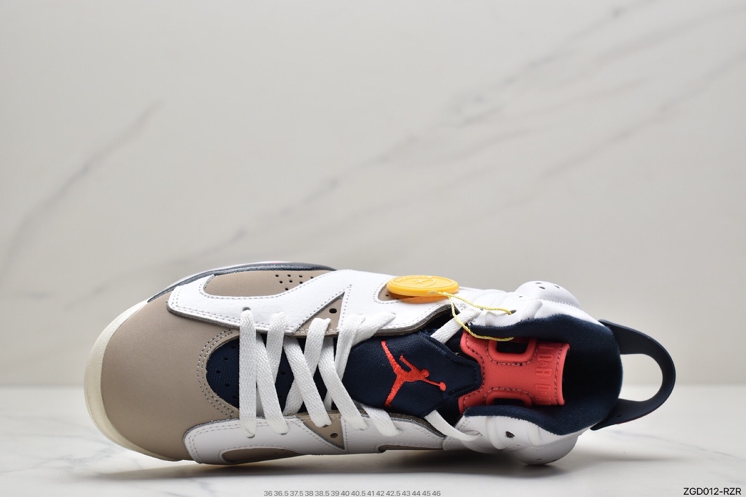 290 Nike Air Jordan 6 Retro 手稿甲壳式384664-104