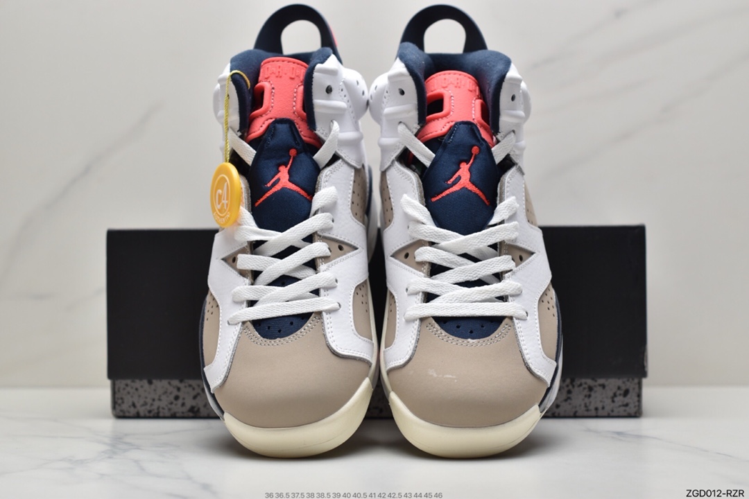 290 Nike Air Jordan 6 Retro 手稿甲壳式384664-104