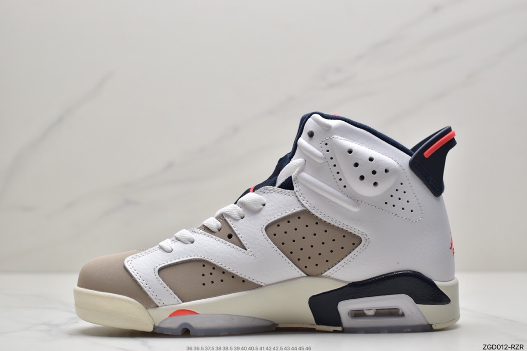 290 Nike Air Jordan 6 Retro 手稿甲壳式384664-104