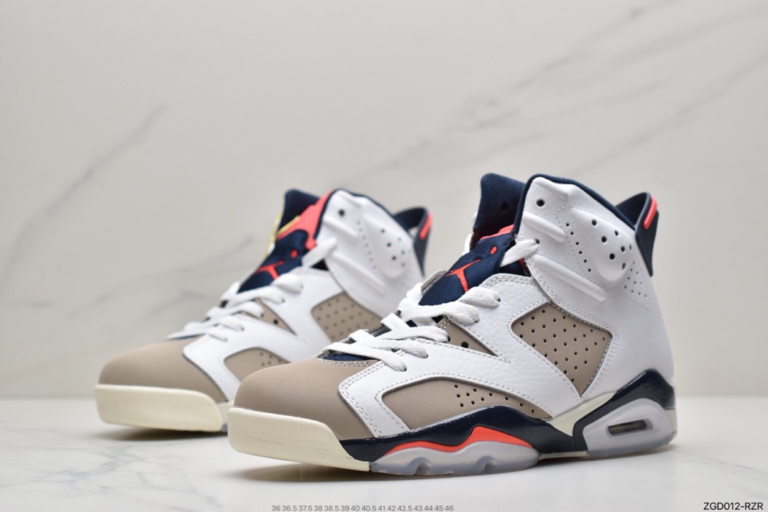 290 Nike Air Jordan 6 Retro 手稿甲壳式384664-104