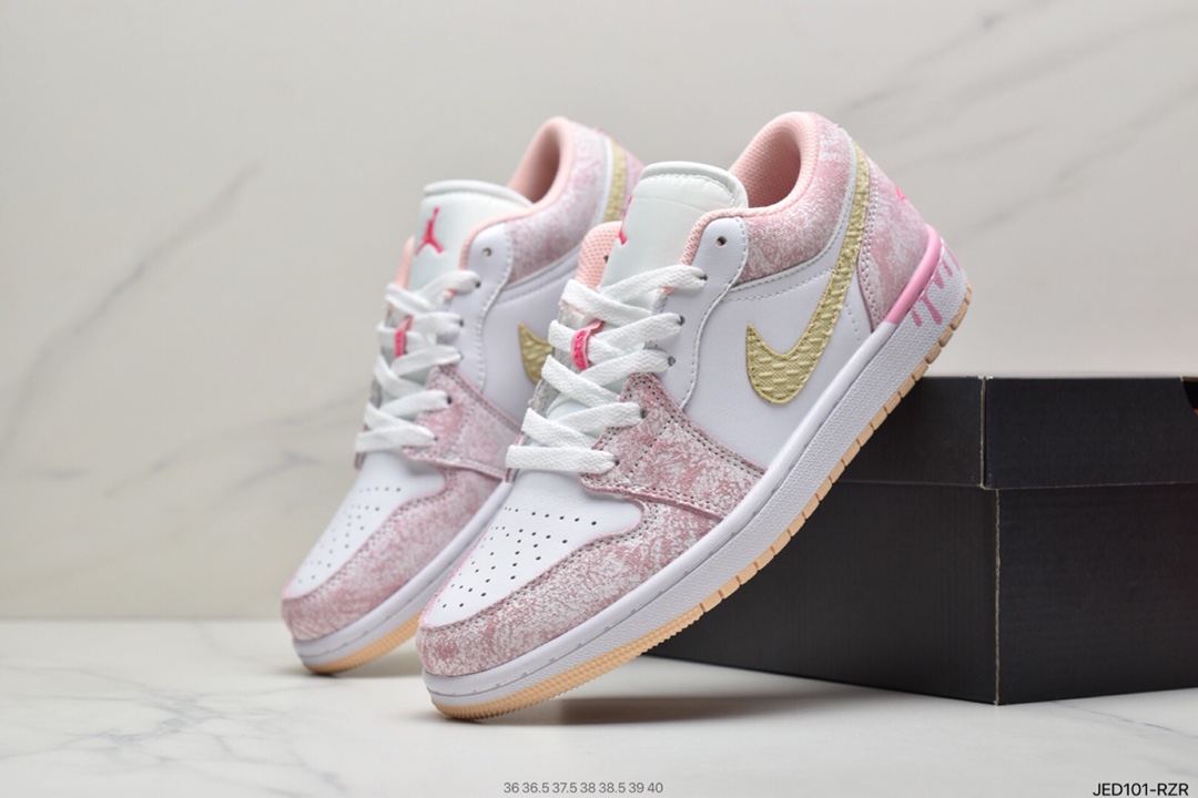 150 耐克Nike Air Jordan 1 Low AJ1 乔1 低帮潮流缓运动休闲板鞋DM5443-666