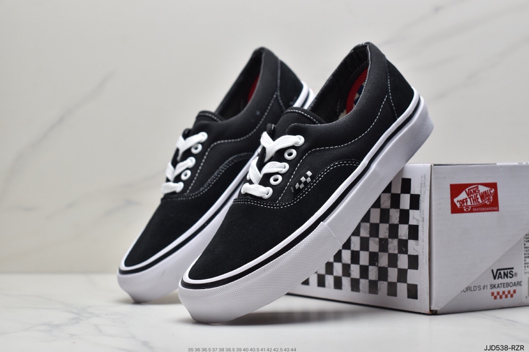 130 万斯Vans Authentic 经典安娜海姆 4孔低帮硫化滑板鞋休闲板鞋