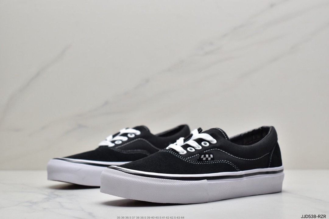 130 万斯Vans Authentic 经典安娜海姆 4孔低帮硫化滑板鞋休闲板鞋