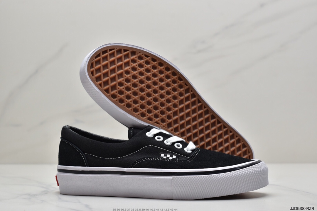 130 万斯Vans Authentic 经典安娜海姆 4孔低帮硫化滑板鞋休闲板鞋