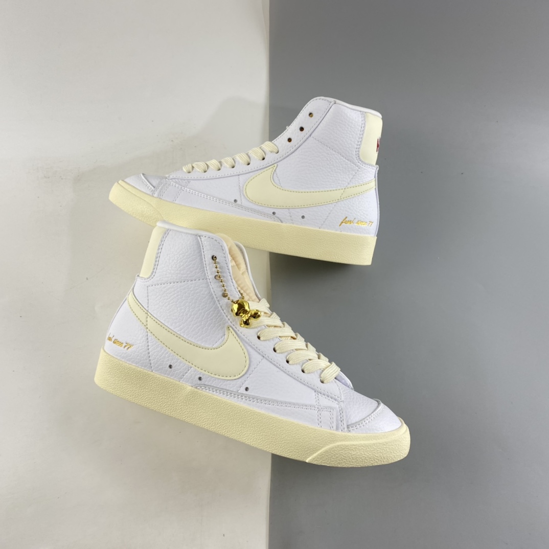 P180  NIKE Blazer Mid ’77 Vntg Emb 开拓者高帮休闲板鞋 CW6421-100