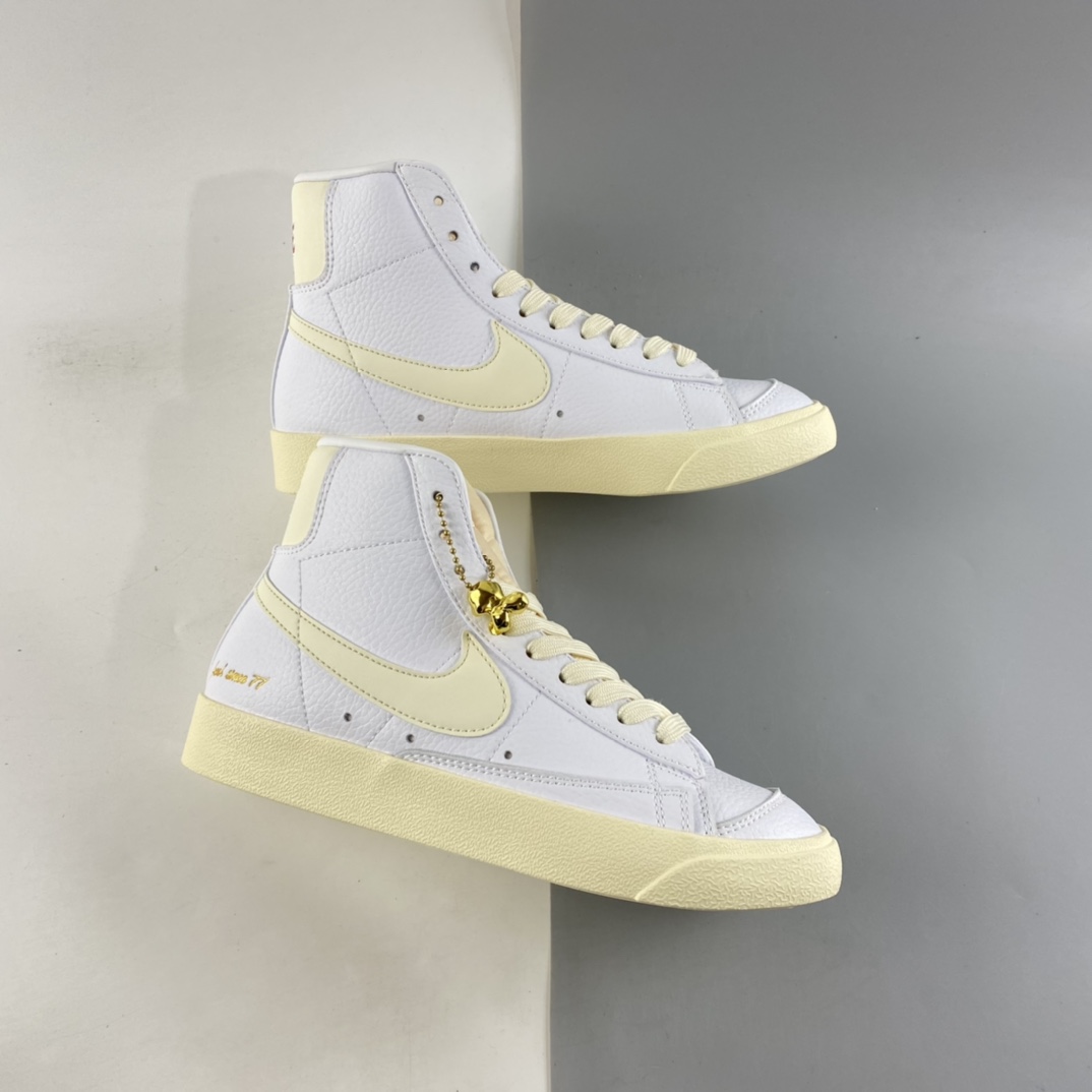 P180  NIKE Blazer Mid ’77 Vntg Emb 开拓者高帮休闲板鞋 CW6421-100