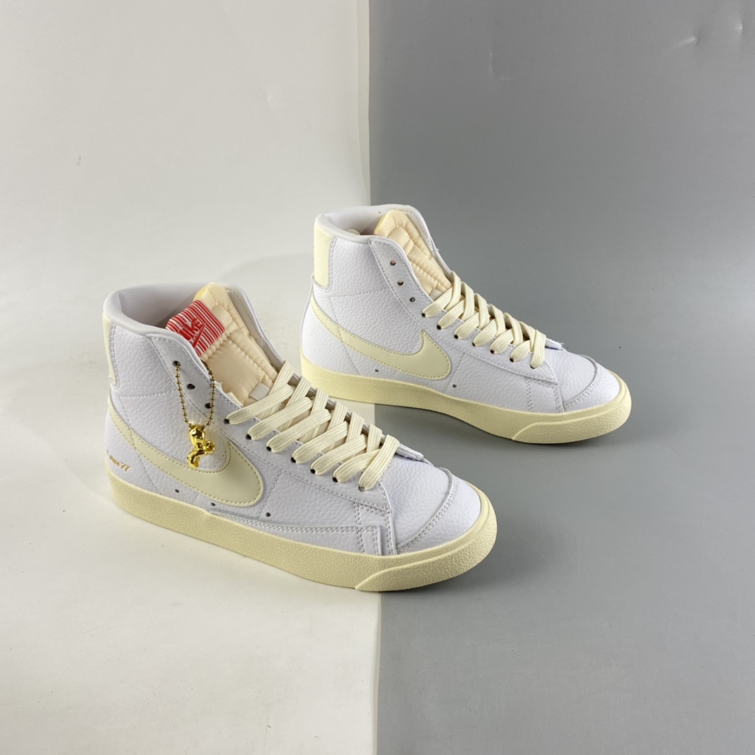 P180  NIKE Blazer Mid ’77 Vntg Emb 开拓者高帮休闲板鞋 CW6421-100