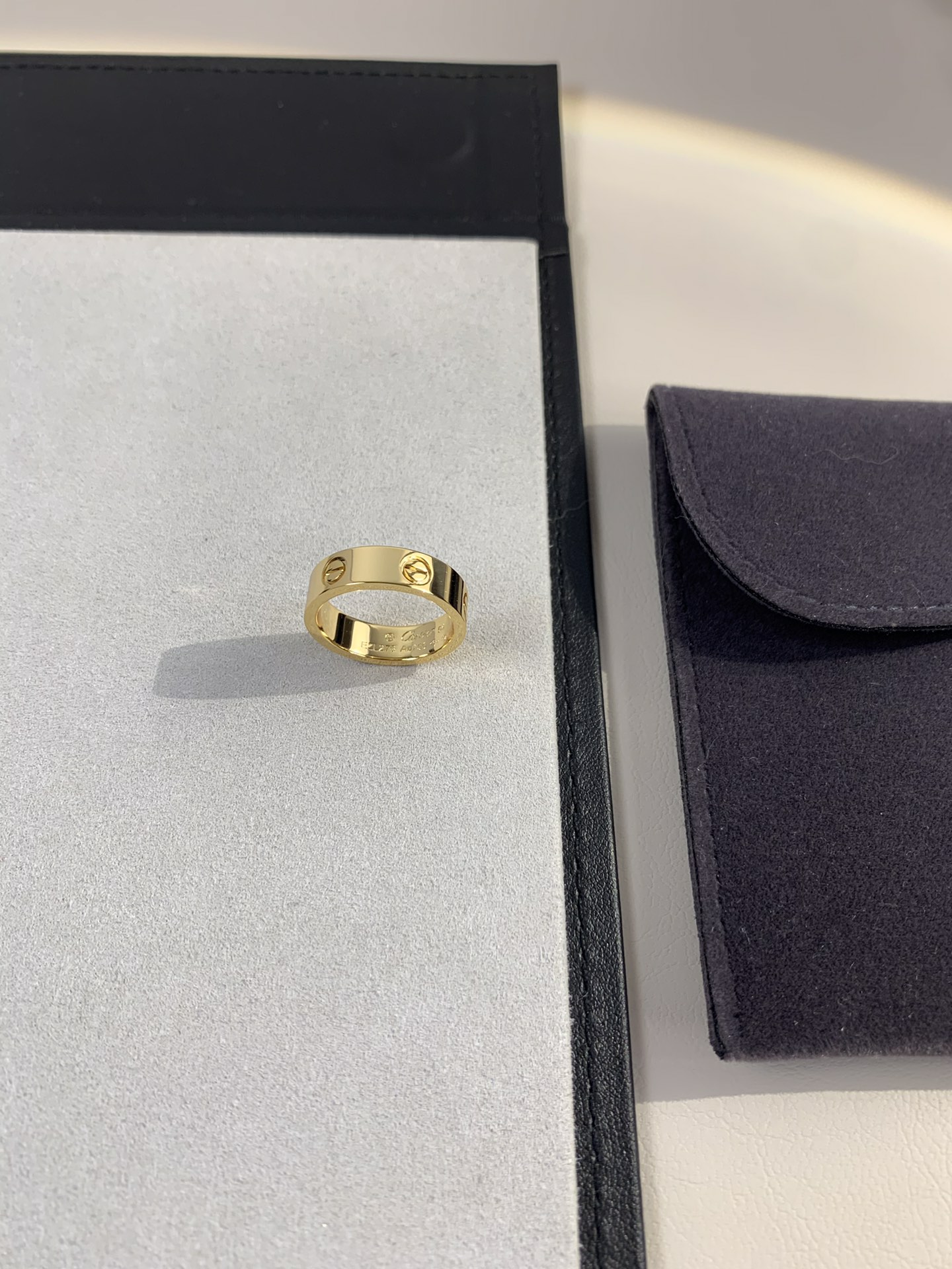 Cartier Cartier дыяментавы пярсцёнак парныя пярсцёнкі шырокая вузкая версія зорнае неба універсальны-вышэйшая якасць