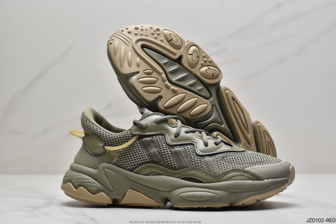 140 阿迪达斯Originals Ozweego 简版椰子 FX6259