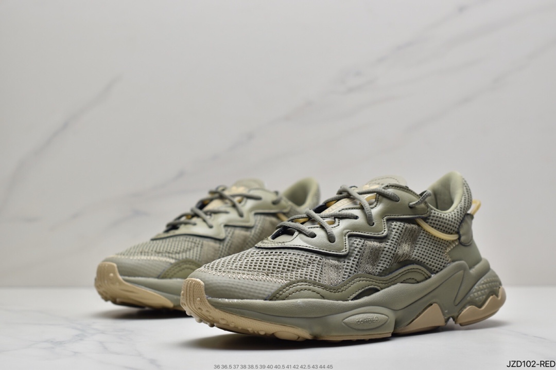 140 阿迪达斯Originals Ozweego 简版椰子 FX6259