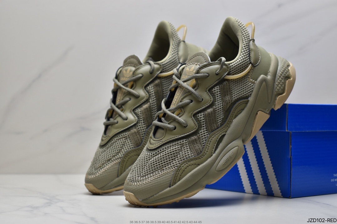 140 阿迪达斯Originals Ozweego 简版椰子 FX6259