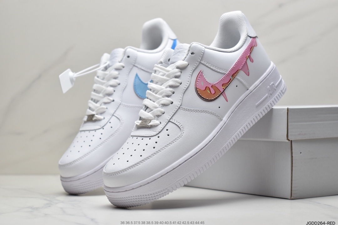 180 耐克Nike Air Force 1 ’07 涂鸦鸳鸯 CW2288-111