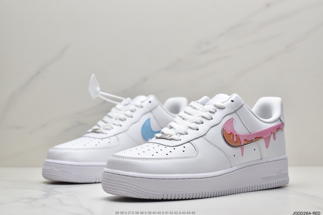 180 耐克Nike Air Force 1 ’07 涂鸦鸳鸯 CW2288-111
