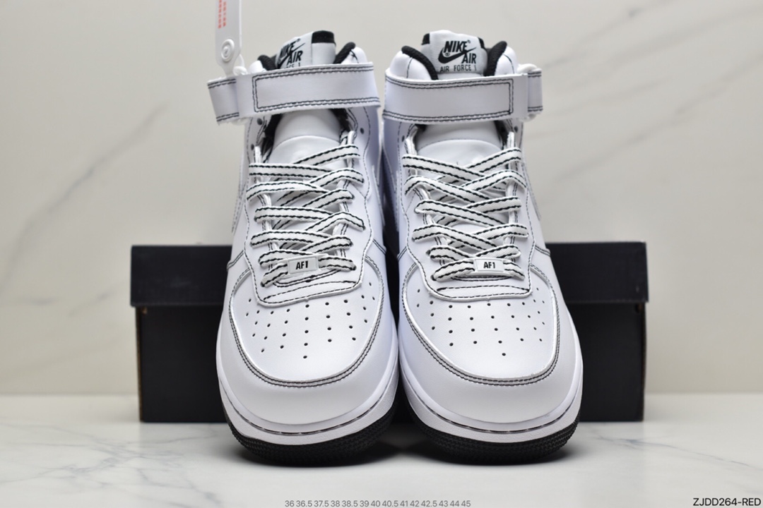 240 耐克Nike Air Force 1’07”Laser Orange”空军一号经典高帮百搭休闲运动板鞋CV1724-105