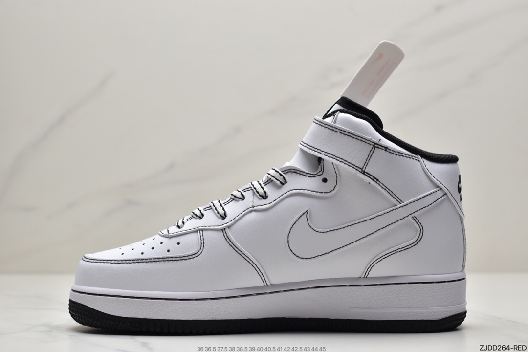 240 耐克Nike Air Force 1’07”Laser Orange”空军一号经典高帮百搭休闲运动板鞋CV1724-105