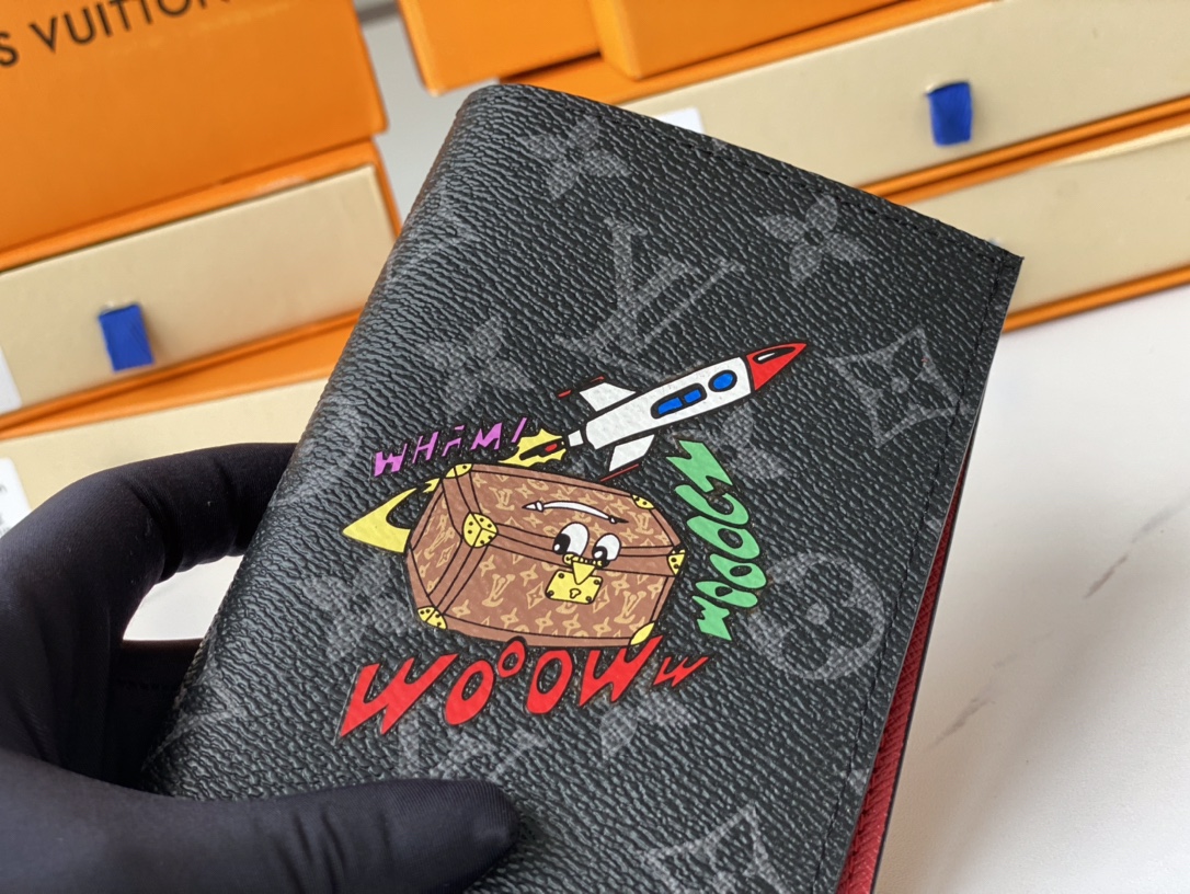 Passport holder with passport