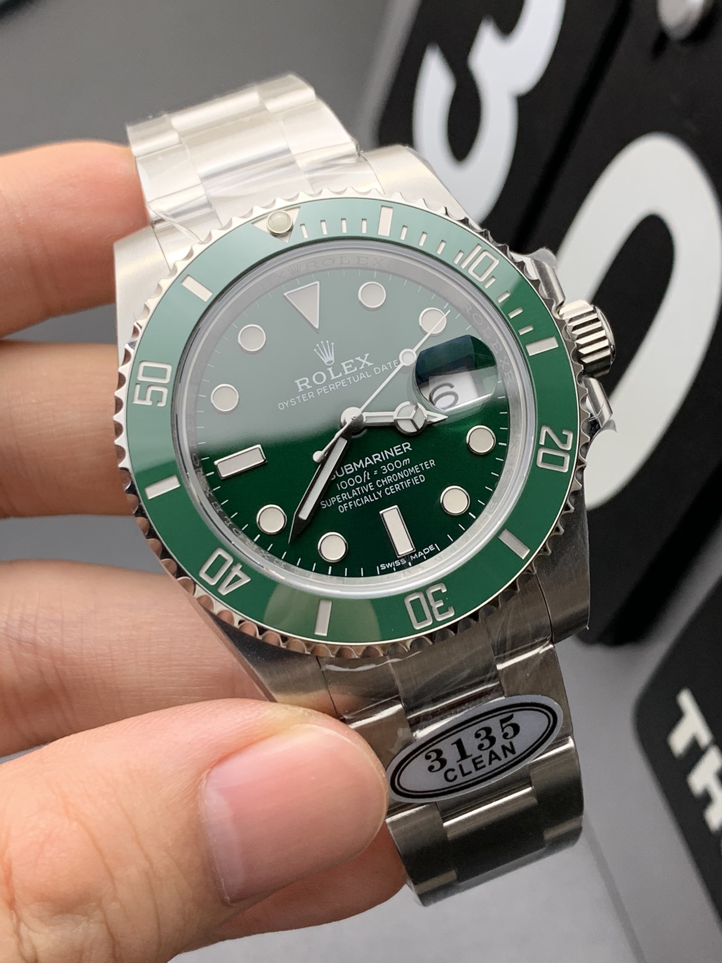 Rolex C 3135绿鬼