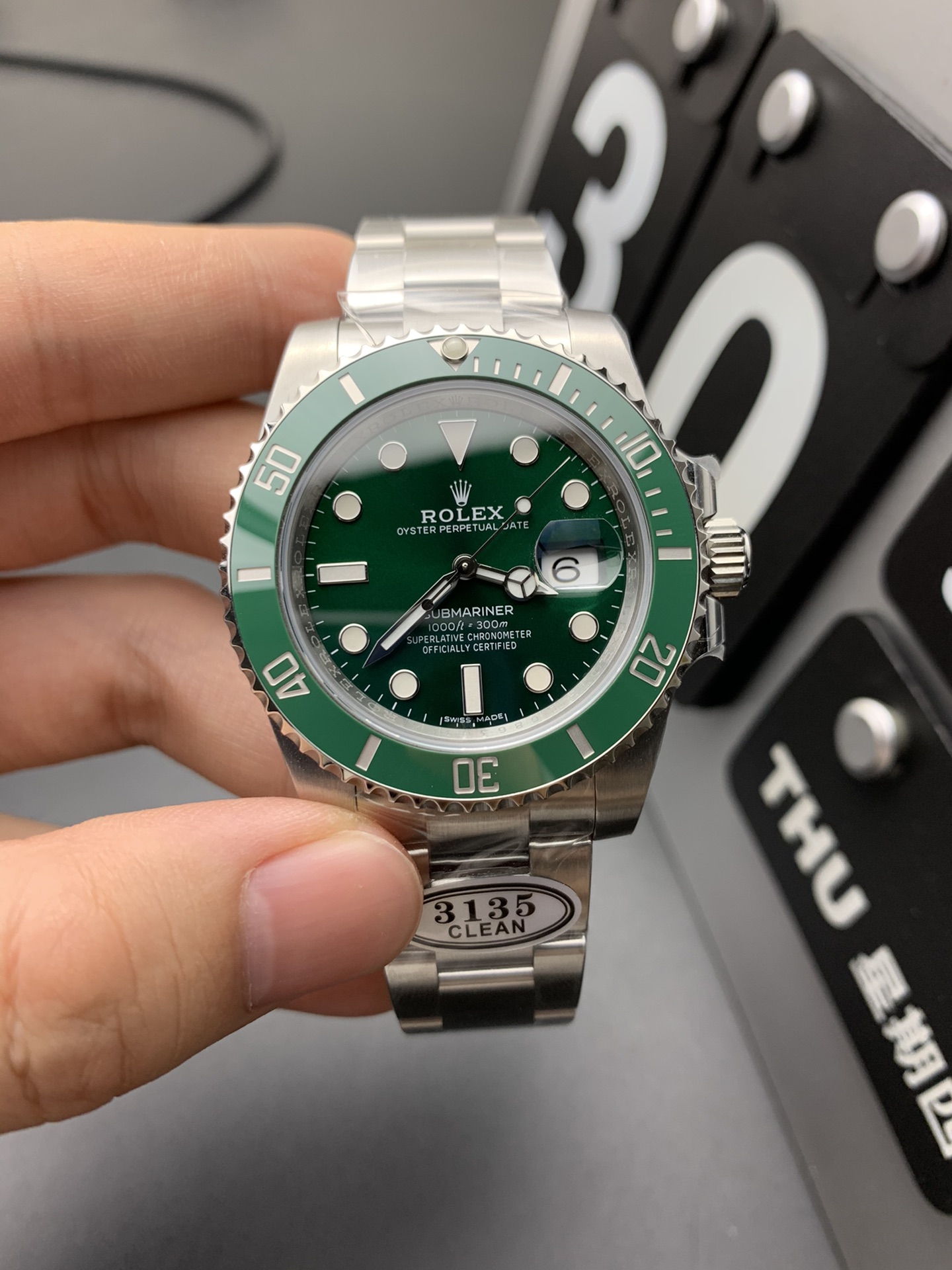 Rolex C 3135绿鬼