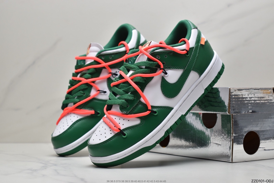 250 OFF-WHITE x Futura x Nike Dunk Low 三方联名 货号 CT0856-100