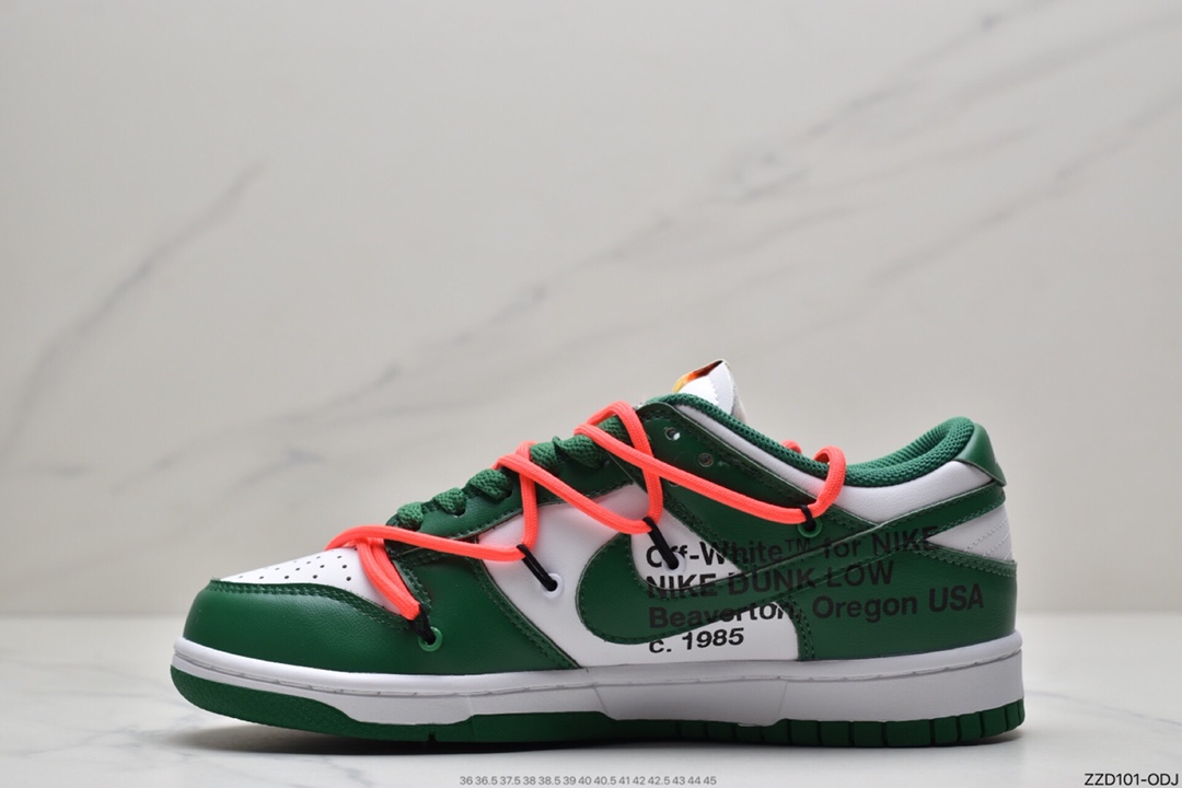 250 OFF-WHITE x Futura x Nike Dunk Low 三方联名 货号 CT0856-100