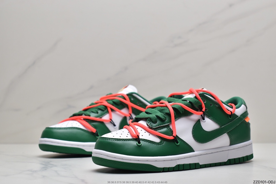 250 OFF-WHITE x Futura x Nike Dunk Low 三方联名 货号 CT0856-100