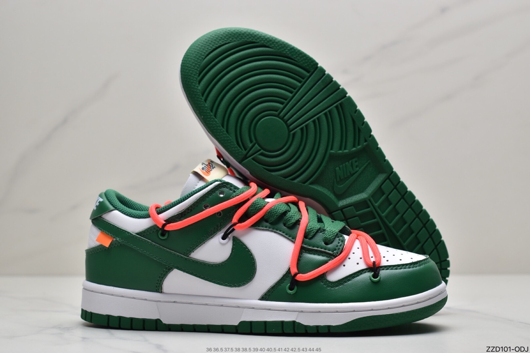 250 OFF-WHITE x Futura x Nike Dunk Low 三方联名 货号 CT0856-100