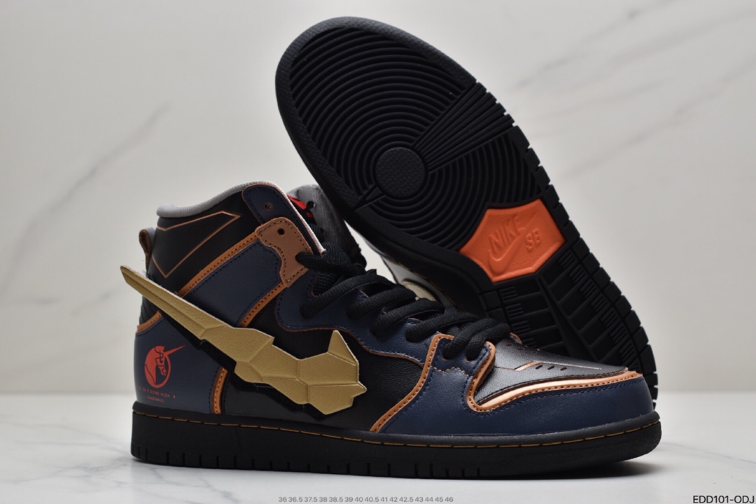 340 耐克Nike SB Dunk High Pro 高达联名 性价比首选版本 DH7717-400