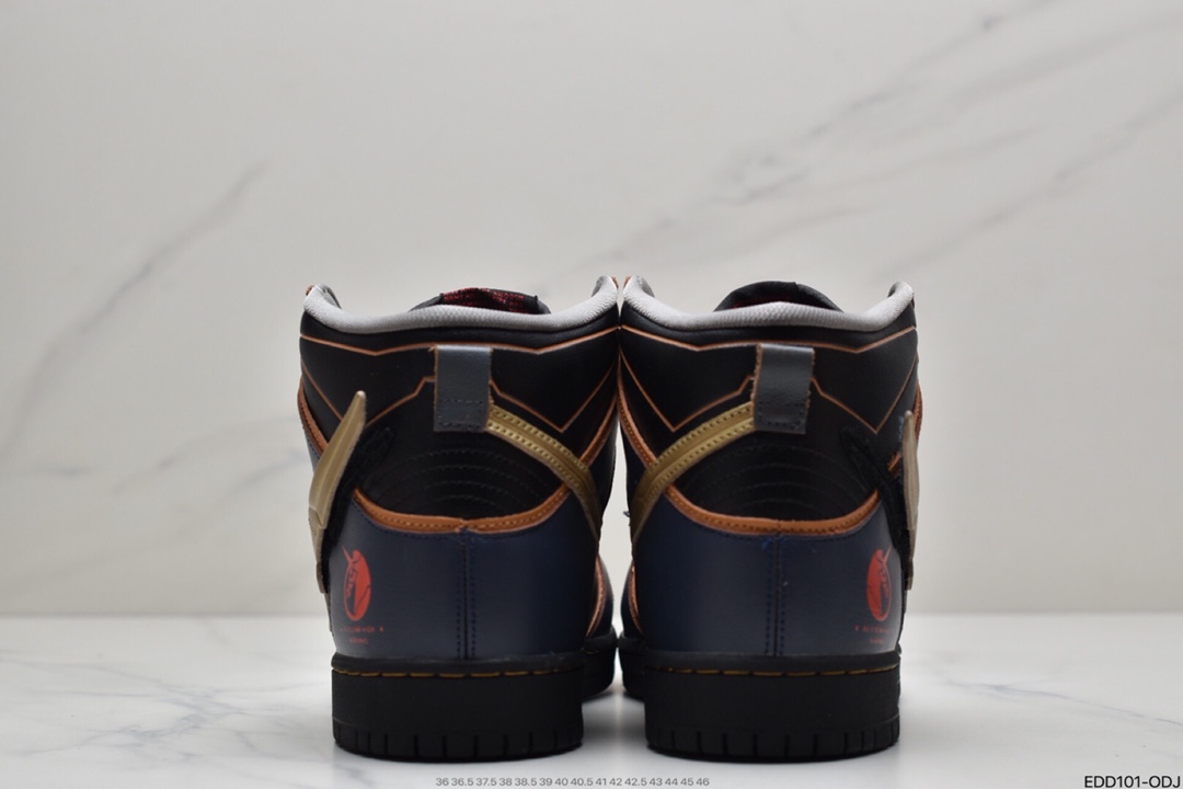 340 耐克Nike SB Dunk High Pro 高达联名 性价比首选版本 DH7717-400