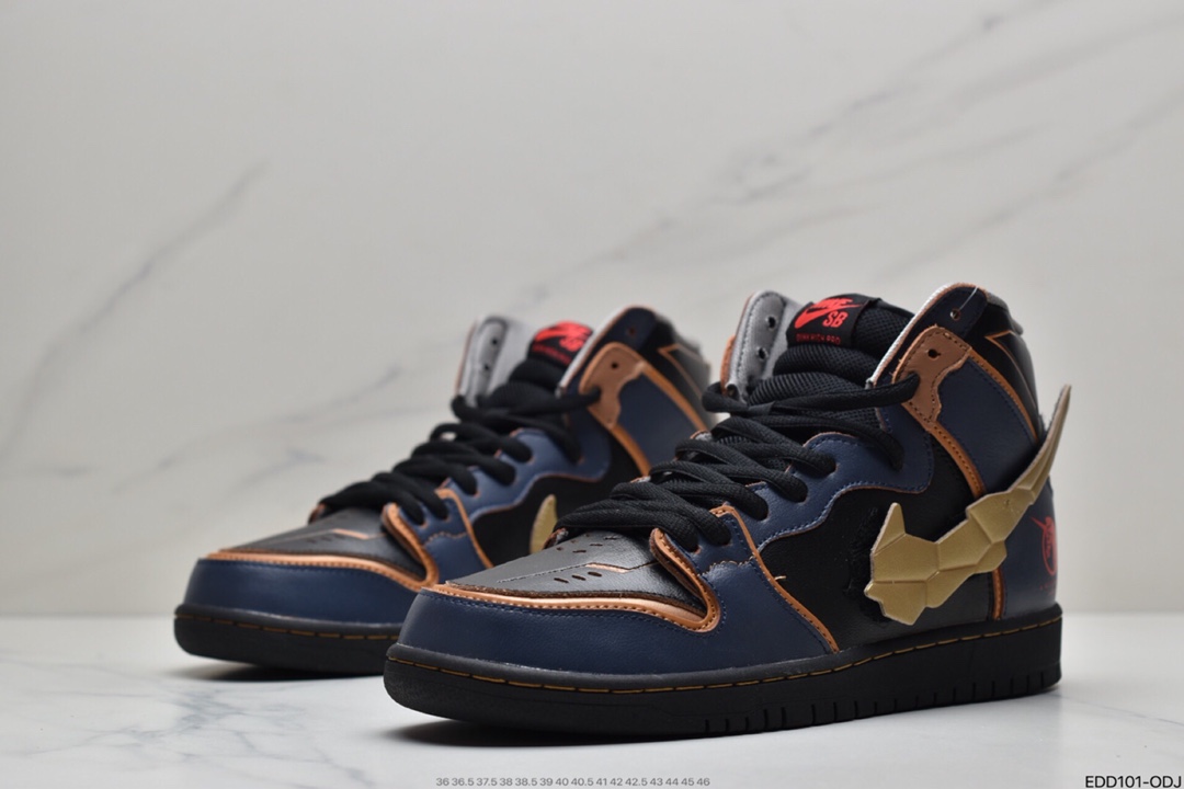 340 耐克Nike SB Dunk High Pro 高达联名 性价比首选版本 DH7717-400