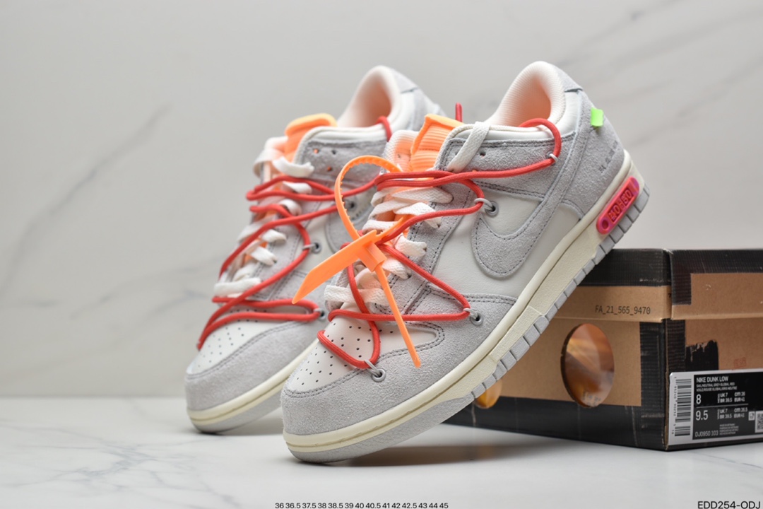 340 Off-White x NIKE SB Dunk Low”The 50”OW No.35联名  DJ0950-114