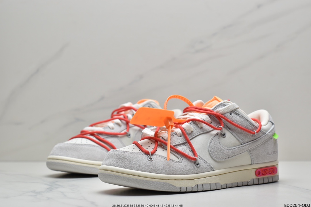 340 Off-White x NIKE SB Dunk Low”The 50”OW No.35联名  DJ0950-114